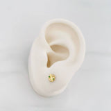 Topos Copos de Nieve 0.7g / 5.15mm Oro Amarillo 18K