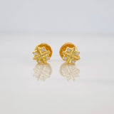 Topos Copos de Nieve 0.7g / 5.15mm Oro Amarillo 18K