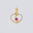 Dije Silueta Espiral 0.9g / 1.3cm Oro Amarillo 18K