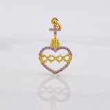 Dije Sagrado Corazón de Jesús 0.95g / 2.2cm Oro Amarillo 18K