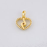 Dije Silueta Espiral 0.9g / 1.3cm Oro Amarillo 18K