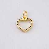 Dije Silueta Corazón 0.65g / 1.3cm Oro Amarillo 18K