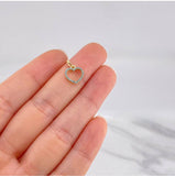 Dije Silueta Corazón 0.65g / 1.3cm Oro Amarillo 18K