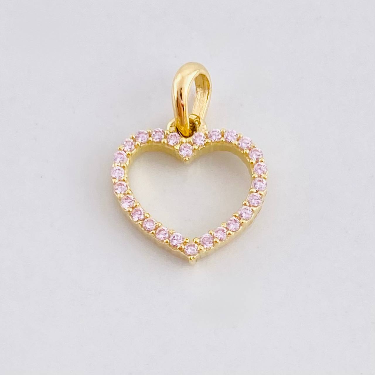 Dije Silueta Corazón 0.65g / 1.3cm Oro Amarillo 18K