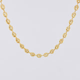 Cadena GC Diamantada 6.55g / 50cm / 3.5mm Oro Amarillo 18K