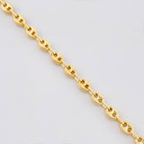 Cadena GC Diamantada 6.55g / 50cm / 3.5mm Oro Amarillo 18K