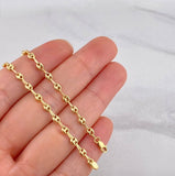 Cadena GC 4.55g / 40cm / 3.2mm Oro Amarillo 18K