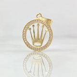 Dije Marco Corona Rx 1.25gr / 2.4cm / Oro 18K