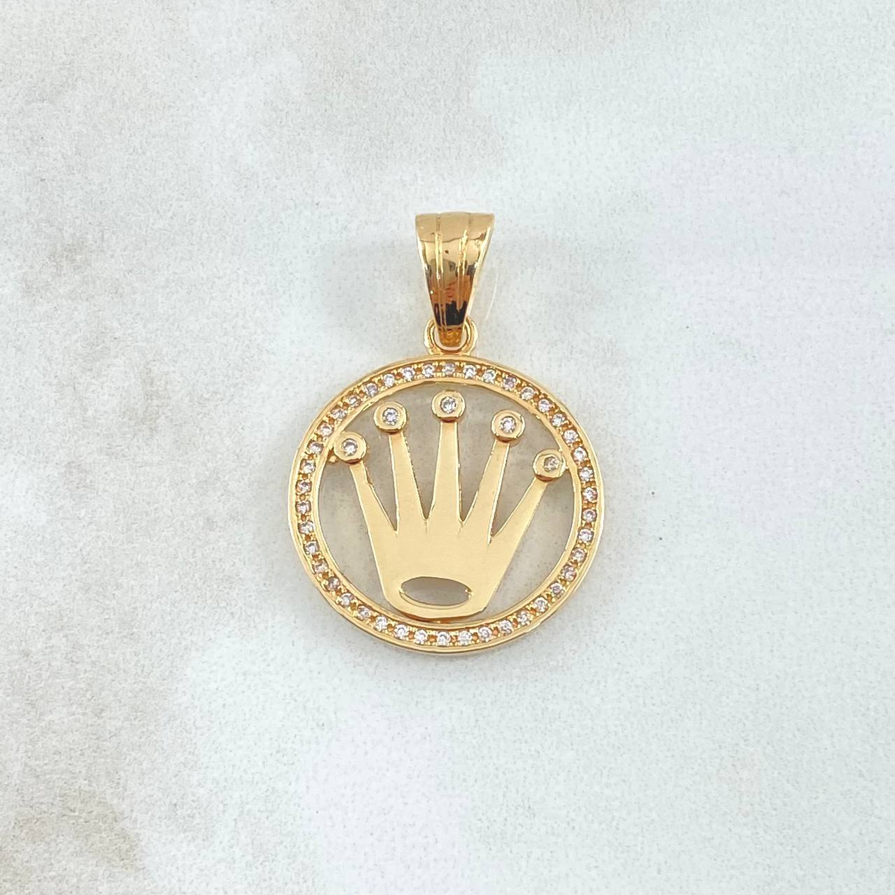 Dije Marco Corona Rx 4.4gr / 3.2cm / Oro 18K