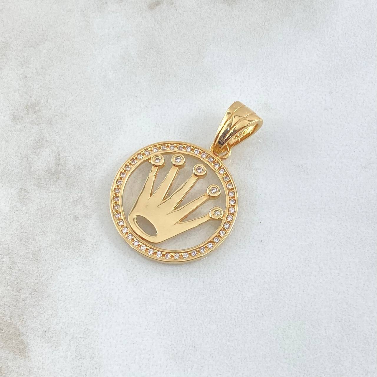 Dije Marco Corona Rx 4.4gr / 3.2cm / Oro 18K