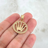 Dije Marco Corona Rx 4.4gr / 3.2cm / Oro 18K