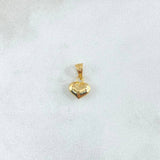 Dije Corazon 0.3gr / 1.2cm / Oro Amarillo 18K ©