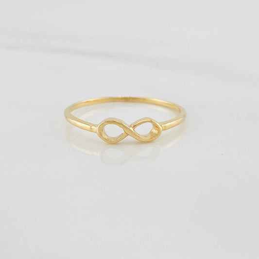 Anillo Infinito 0.85g / T6 1/2 Oro Amarillo 18K