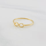 Anillo Infinito 0.85g / T6 1/2 Oro Amarillo 18K