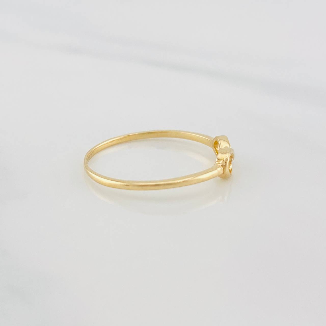 Anillo Infinito 0.85g / T6 1/2 Oro Amarillo 18K