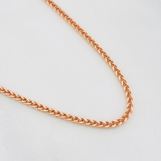 Cadena Franco 5.65 g / 60 cm / 2 mm Oro Rosa 18K