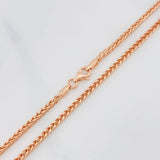 Cadena Franco 5.65 g / 60 cm / 2 mm Oro Rosa 18K