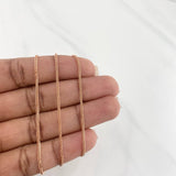 Cadena Franco 3 g / 45 cm / 1 mm Oro Rosa 18K