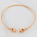 Pulso Aro Nudo 3.85g / 18.5cm / 2.2mm Oro Rosa 18K