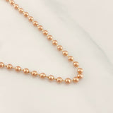 Cadena Militar 21.95g / 77cm / 2.89mm Oro Rosa 18K