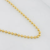 Cadena Militar 7.45g / 45.3cm / 1.88mm Oro Amarillo 18K