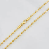 Cadena Militar 7.45g / 45.3cm / 1.88mm Oro Amarillo 18K