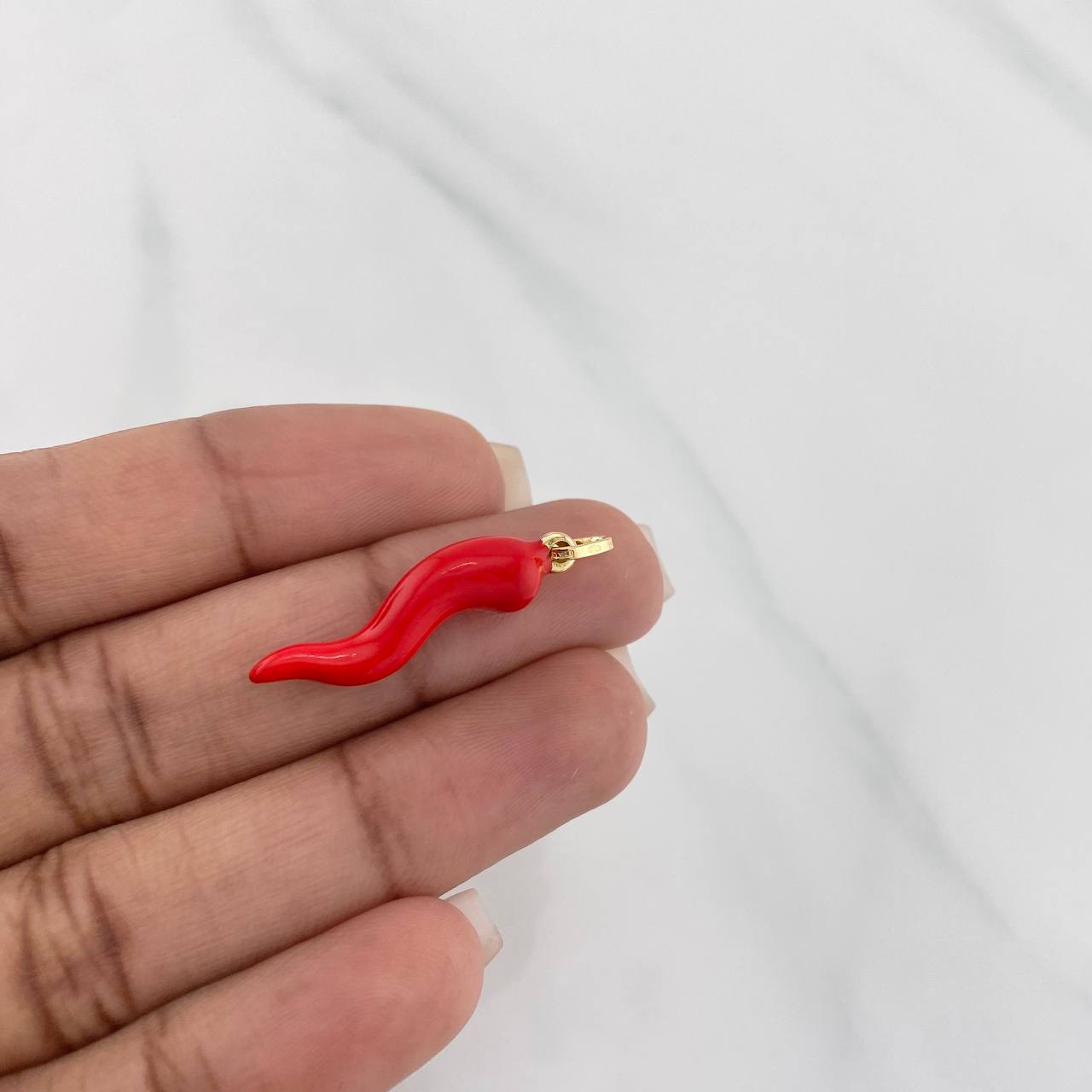 Dije Chile 1.35g / 3.3cm Oro Amarillo 18K