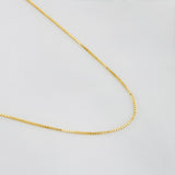 Cadena Veneciana 1.1g / 50cm / 0.5mm Oro Amarillo 18K