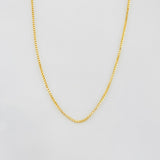 Cadena Veneciana 1.1g / 50cm / 0.5mm Oro Amarillo 18K