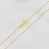 Cadena Veneciana 0.9g / 45cm / 0.4mm Oro Amarillo 18K