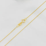 Cadena Veneciana 1g / 50.5cm / 0.5mm Oro Amarillo 18K
