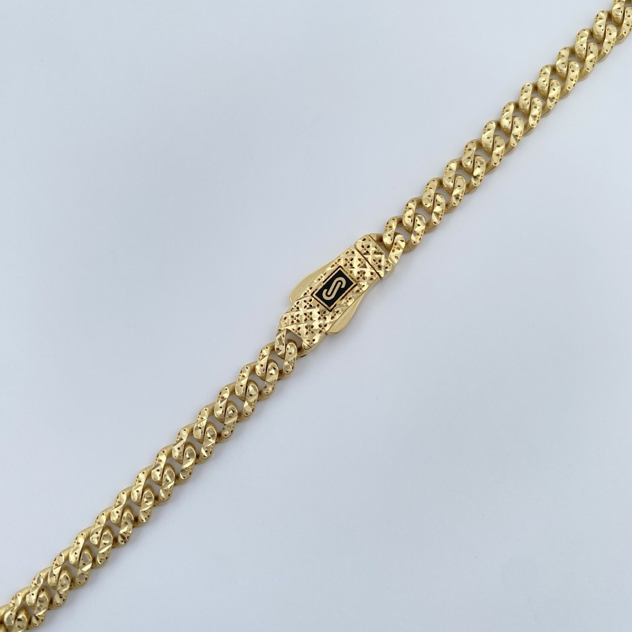 Cadena Cubana Infinito 19.95gr / 61cm / Oro Amarillo +4 18K +