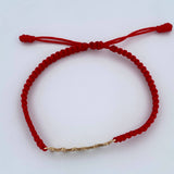 Pulsera Roja Mamá 1.25gr / Oro 18K &