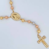 Rosario Virgen Milagrosa 31.95gr / 62.6cm / Oro 18K $