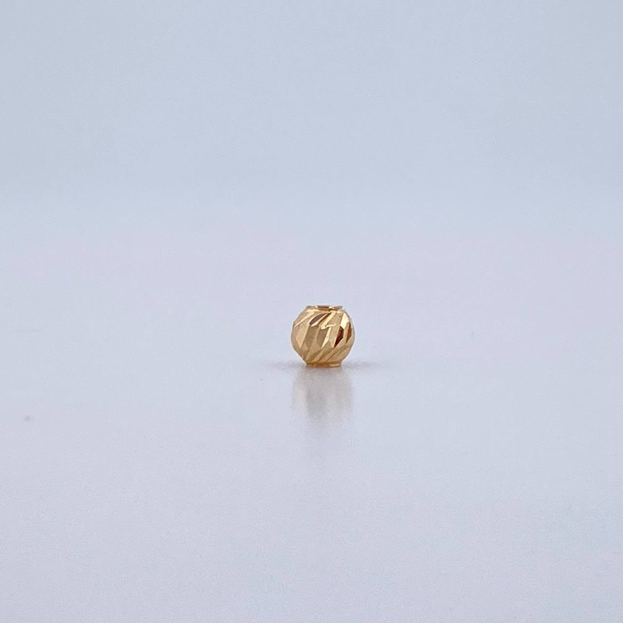 Bola Diamantada  3mm Oro Amarillo 18K &