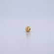 Bola Diamantada  3mm Oro Amarillo 18K &