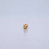 Bola Diamantada  3mm Oro Amarillo 18K &
