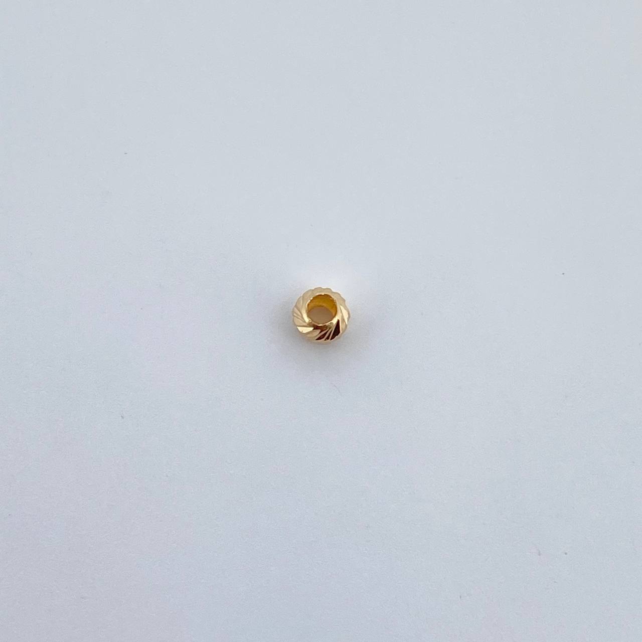 Bola Diamantada  3mm Oro Amarillo 18K &