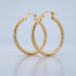 Candongas Abel 2.8gr / 3.3cm / Diamantadas Oro Amarillo 18K &