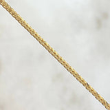 Cadena Franco 4.6gr / 60cm / 1mm Oro Amarillo +3 18K
