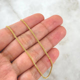 Cadena Franco 3.35gr / 45cm / 2.1mm Oro Amarillo +4 18K ©