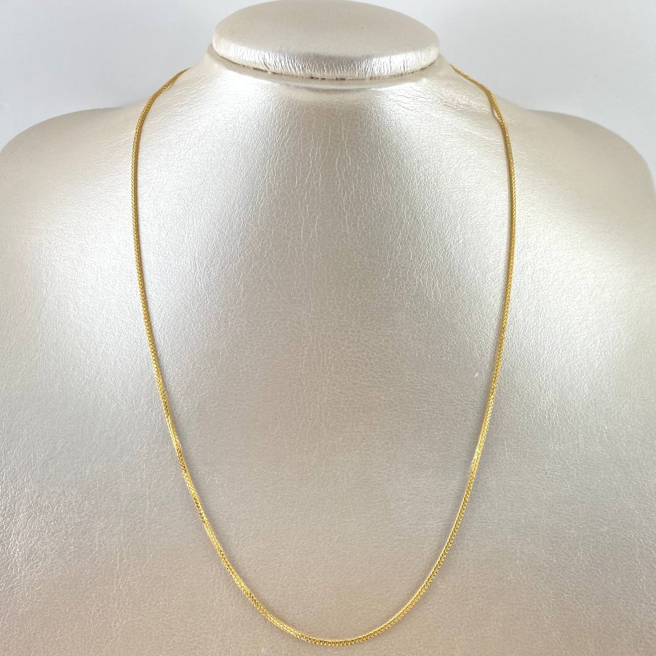Cadena Franco 4.6gr / 50cm / Oro Amarillo +3 18K