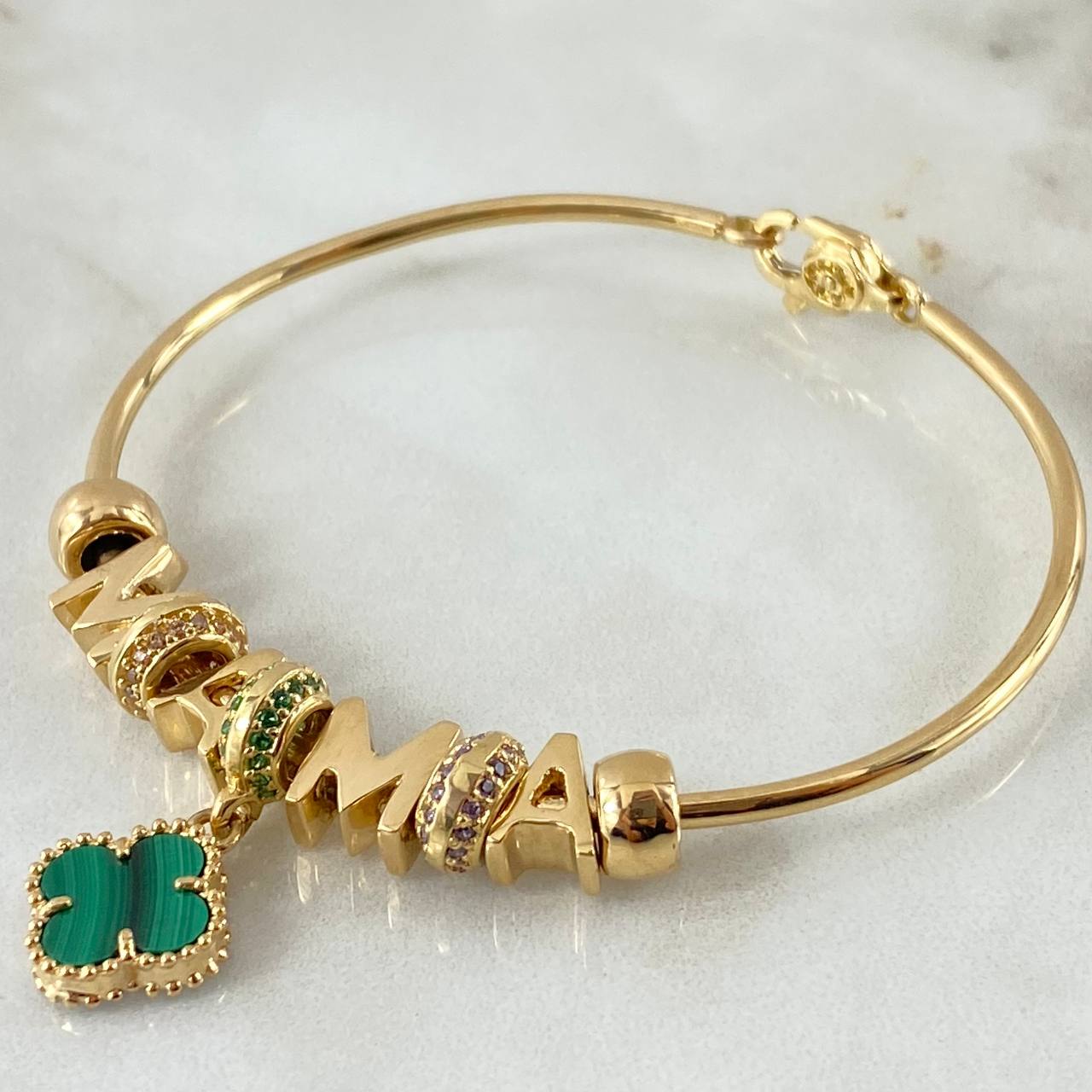 Pulso Aro Dijes 16.45gr / 19cm / Oro 18K