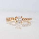 Anillo Solitario Cuatro Garras 1.75g / T6 1/2 Oro Amarillo 18K