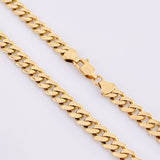 Cadena Cubana 17.9 g / 60.6 cm / 5.1 mm Oro Amarillo 18K