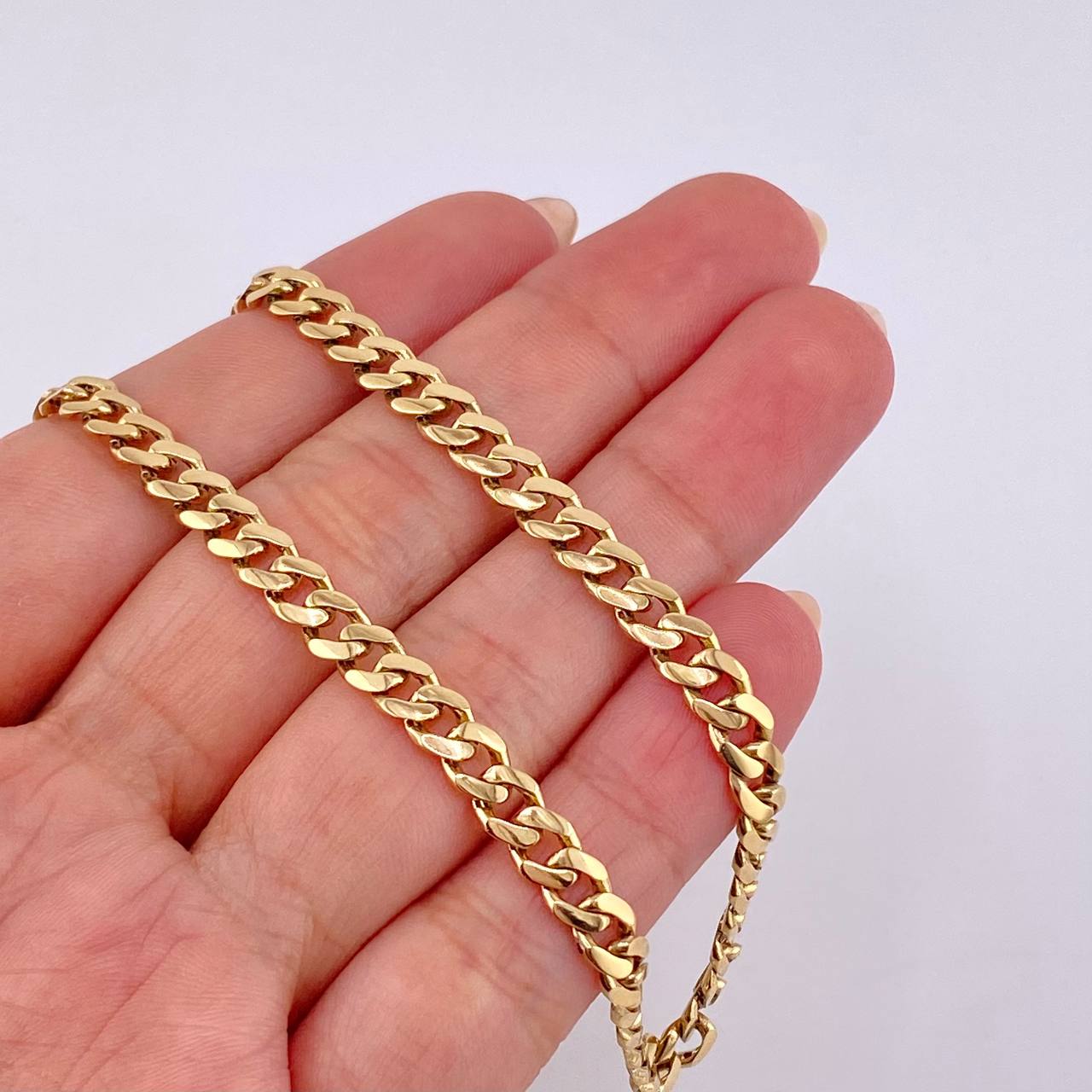 Cadena Cubana 17.25 g / 60.5 cm / 5 mm Oro Amarillo 18K