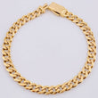 Pulso Cubano 9.6 g / 21.1 cm / 6 mm Oro Amarillo 18K