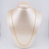 Cadena Figaro 4.95g / 60cm / 2.8mm Oro Amarillo 18K