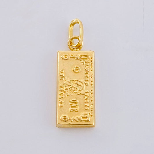 Dije Dolar 0.55g / 2cm Oro Amarillo 18K