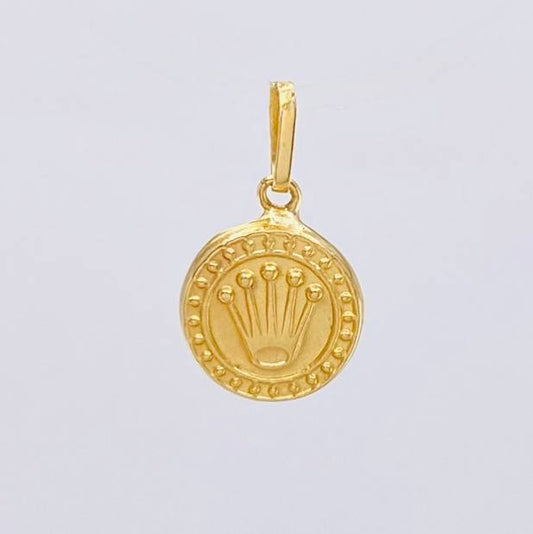 Dije Corona 0.5 g / 1.6 cm Oro Amarillo 18K